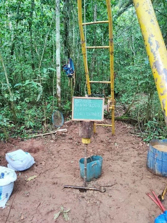 Registro de campo — Sondagens e infiltração